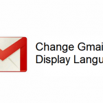 Change Gmail Display Language