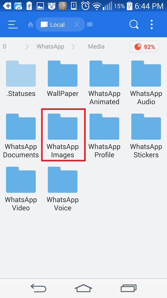 How to stop Whatsapp saving photos and Videos to Gallery
