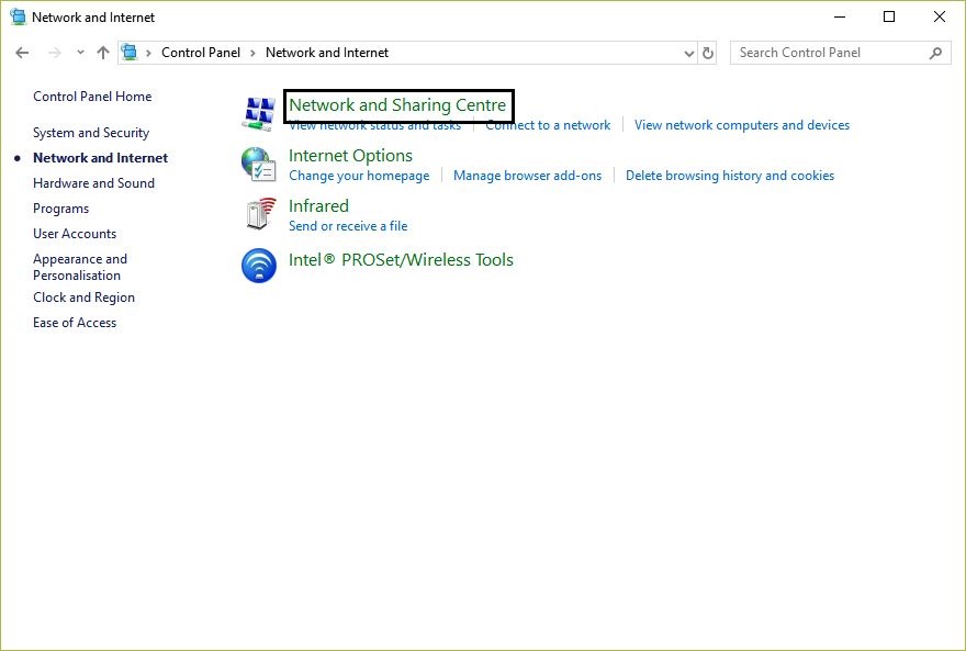 How to change DNS on Windows 10