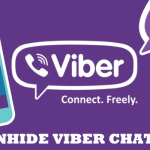Unhide Viber Chats