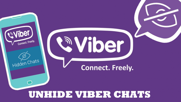Retrieve hidden chat viber