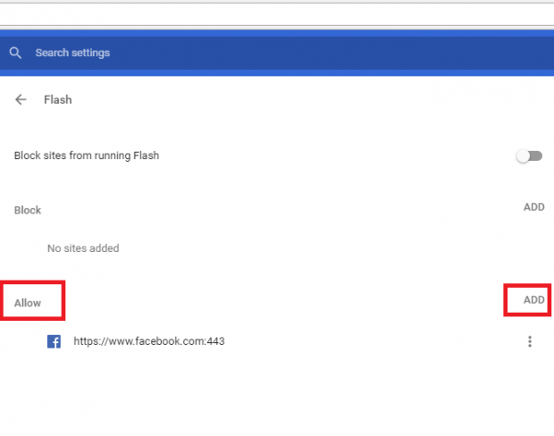 enable flash player on mac chrome