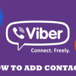 How to Add Viber Contacts
