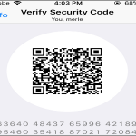 WhatsApp Chats Choose Chat More Contact info encryption QR Code