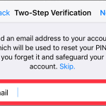 WhatsApp Settings Account Two Step Verification Enable 6 digit PIN Confirm NEXT