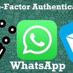WhatsApp Use 2 Factor Authentication