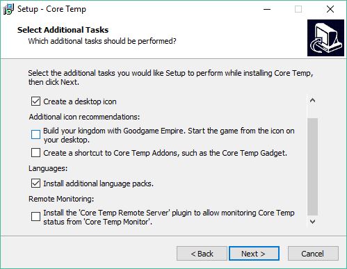 processor temp monitor