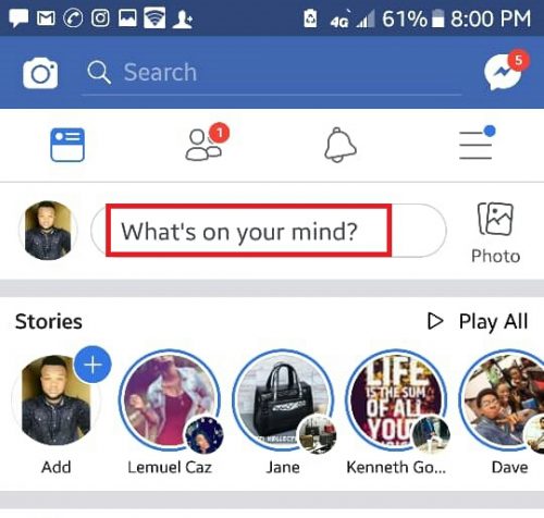 Create a poll on Facebook