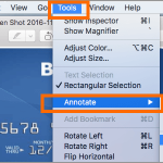 Mac Open With Preview Tools Annotate