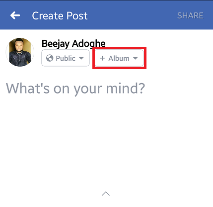 Create An Album On Facebook