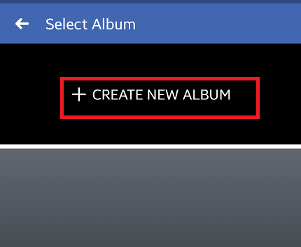 Create An Album On Facebook