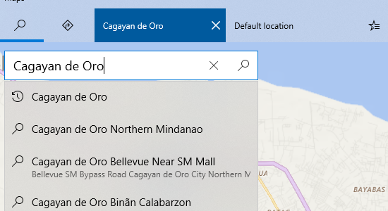 Windows 10 Access Your Location Search