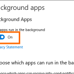 Windows 10 Settings Privacy Background Apps Toggle Switch