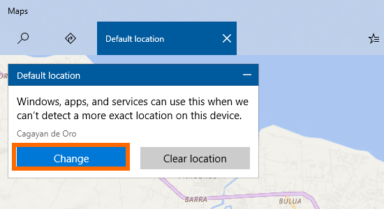 Windows 10 Start Menu Settings Location Set Default Button Change