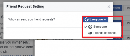 Change Who Can Add You As A Friend On Facebook