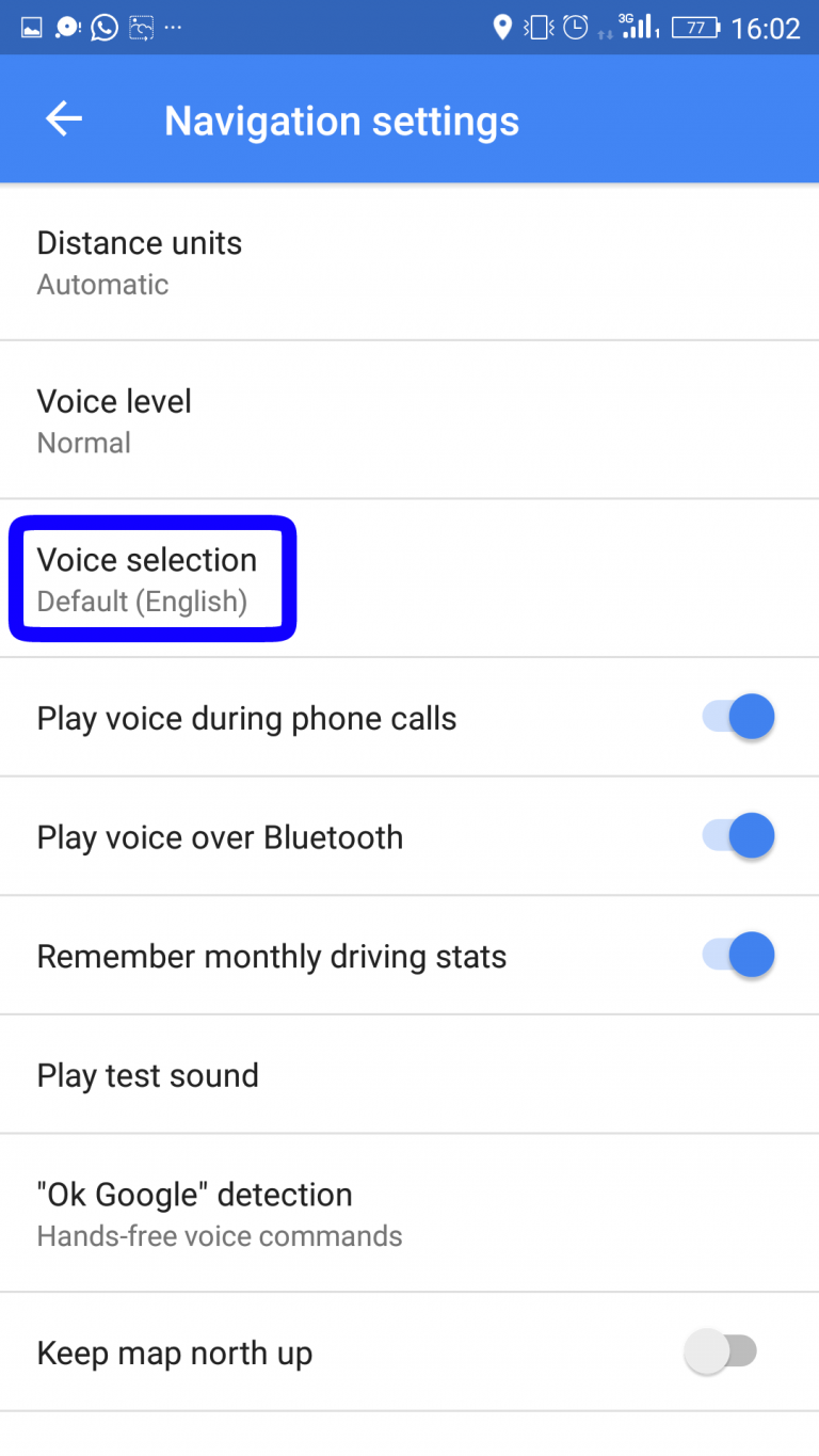How to Change Google Maps voice — Switch to a Different Navigator