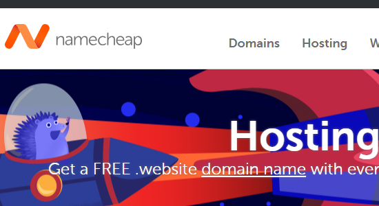 NameCheap Domain Hosting