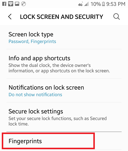 Unlock Phone With Fingerprint on Android