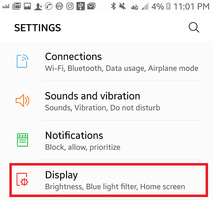 Turn On Led Indicator On Samsung