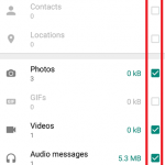 Clear Storage Usage On WhatsApp
