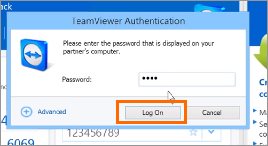 TeamViewer PAssword