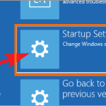 Windows Restart button Update and Security Recovery Restart PC Troubleshoot Advanced Optioin Startup Settings