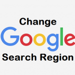 Change Google Search region
