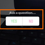 Instagram Pictures and Camera Poll Ask a Question