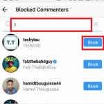 Block Someone From Commenting On Instagram
