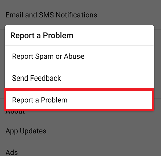 How to Report a Problem on Instagram