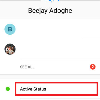 Hide Active Status On Facebook Messenger