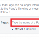 Block A Page On Facebook