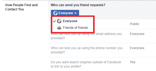 How To Stop All Friend Requests On Facebook