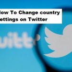 Change country settings on Twitter