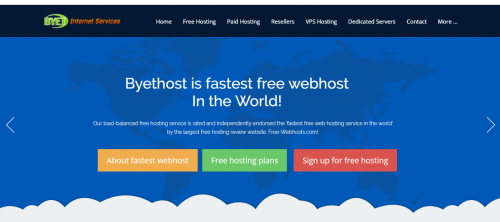 Byethost web hosting