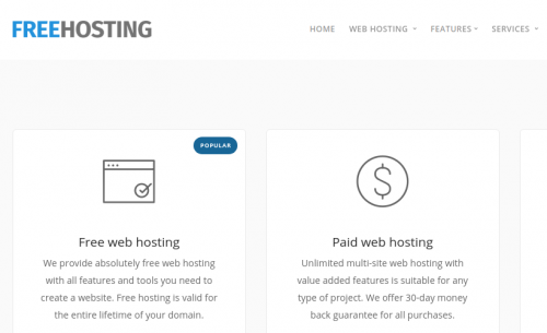 Free-hosting