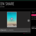LG Smart Menu ScreenShare Choose Device WebOS 2.0