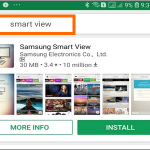 Play Store Smart View