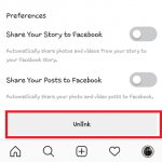 Disconnect Instagram From Facebook Completely
