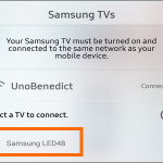 Smart View Connect to TV