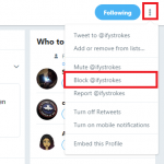 Block Someone On Twitter