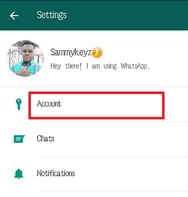 Enable Two-Step Verification on WhatsApp