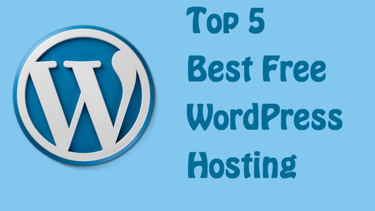 Top 5 Free WordPress Hosting for 2018