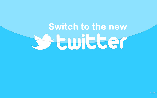How to switch to the new Twitter layout