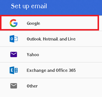 How to change Default Gmail Account