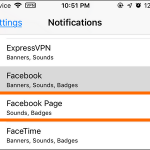 iPhone Settings Notifications Apps