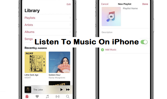 listen to music on Android