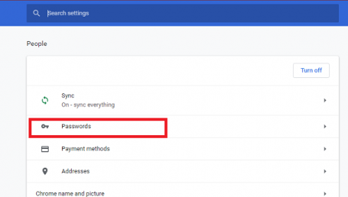 finding passwords saved in chrome finding passwords saved in chrome