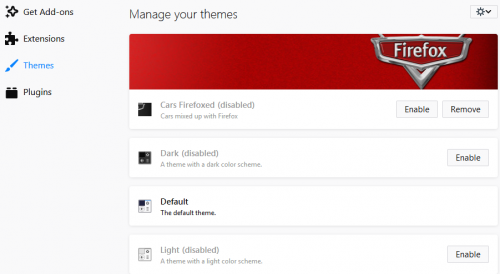change firefox theme