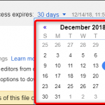 SET AN EXPIRATION DATE WHEN SHARING FILES ON GOOGLE DRIVE